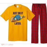 Funny Just Do It Later Pajama Set thumb 0