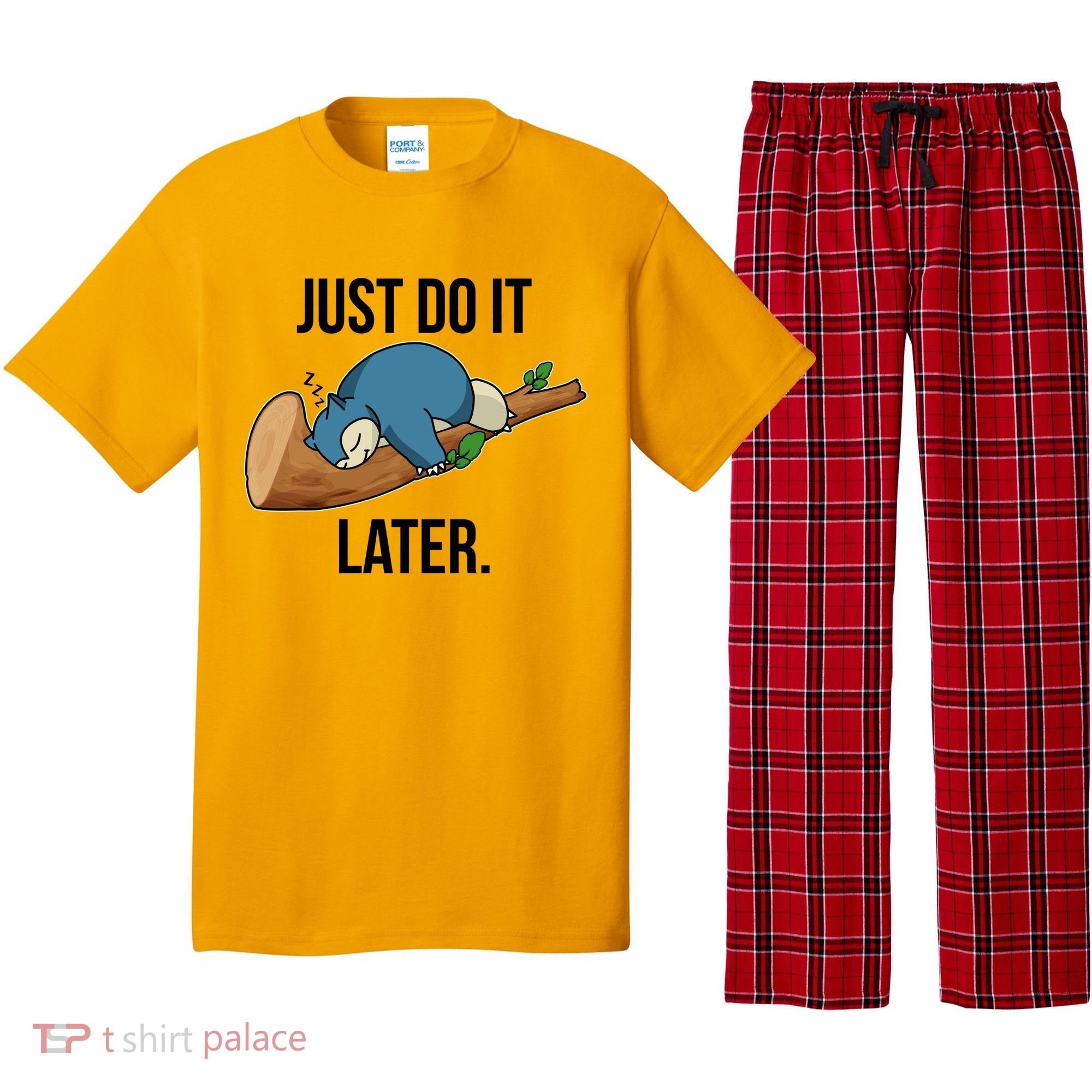 Funny Just Do It Later Pajama Set