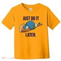 Funny Just Do It Later Toddler T-Shirt thumb 0