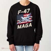 F47 Jet Fighter USA Superpower Dominance Aviation Lover Women's Sweatshirt thumb 0