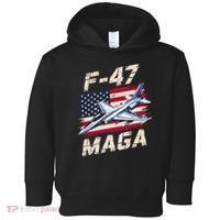 F47 Jet Fighter USA Superpower Dominance Aviation Lover Toddler Hoodie thumb 0