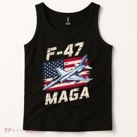 F47 Jet Fighter USA Superpower Dominance Aviation Lover Tank Top thumb 2
