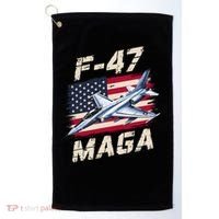 F47 Jet Fighter USA Superpower Dominance Aviation Lover Golf Towel thumb 0