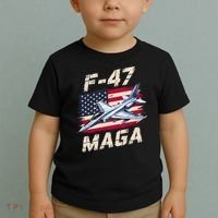 F47 Jet Fighter USA Superpower Dominance Aviation Lover Toddler T-Shirt thumb 2
