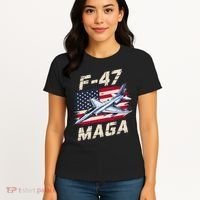 F47 Jet Fighter USA Superpower Dominance Aviation Lover Women's T-Shirt thumb 4