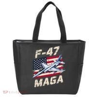 F47 Jet Fighter USA Superpower Dominance Aviation Lover Tote Bag thumb 0