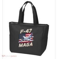 F47 Jet Fighter USA Superpower Dominance Aviation Lover Tote Bag thumb 3