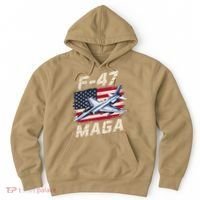 F47 Jet Fighter USA Superpower Dominance Aviation Lover Hoodie thumb 0