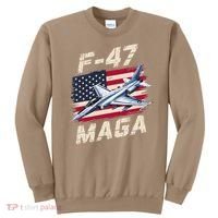 F47 Jet Fighter USA Superpower Dominance Aviation Lover Sweatshirt thumb 0