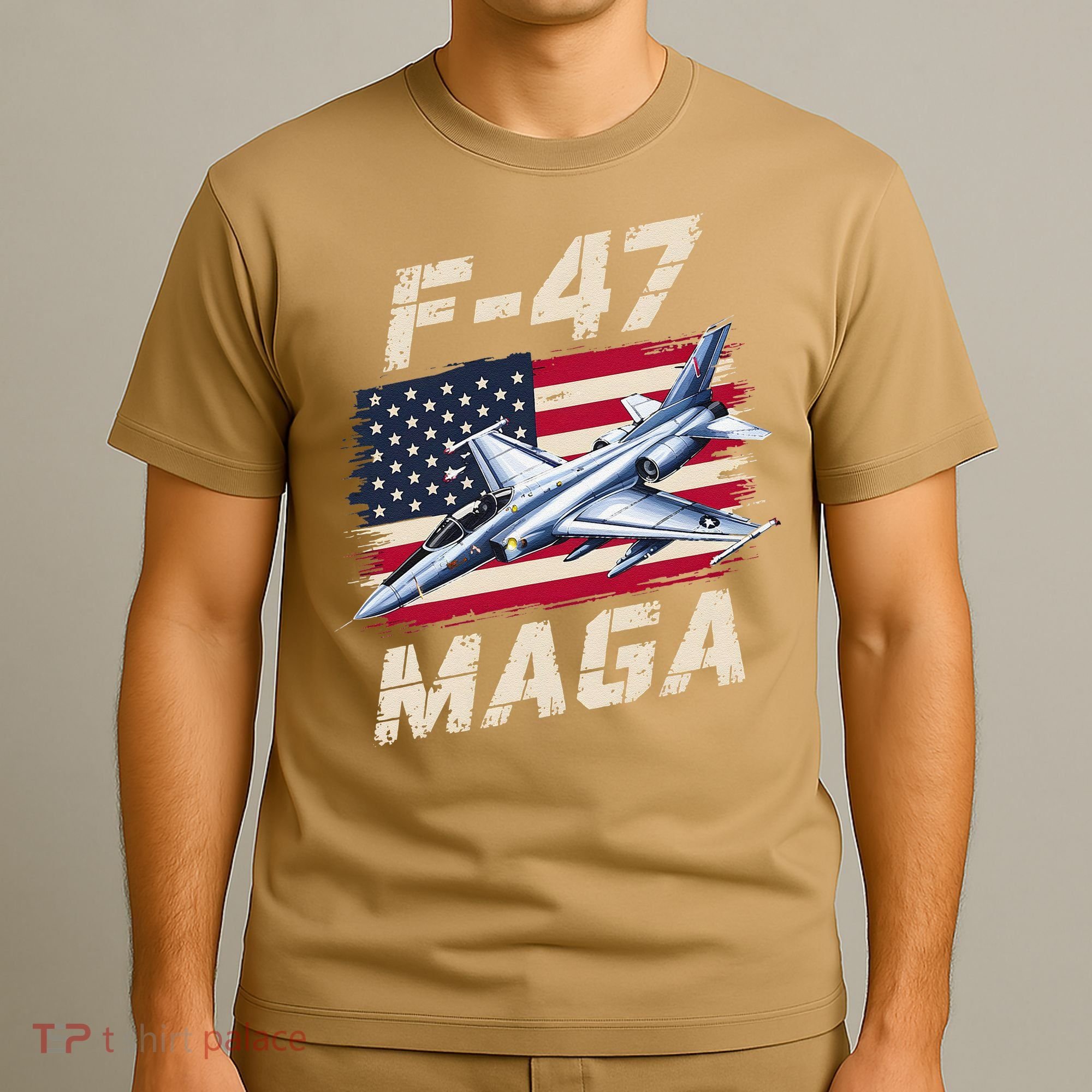 F47 Jet Fighter USA Superpower Dominance Aviation Lover T-Shirt