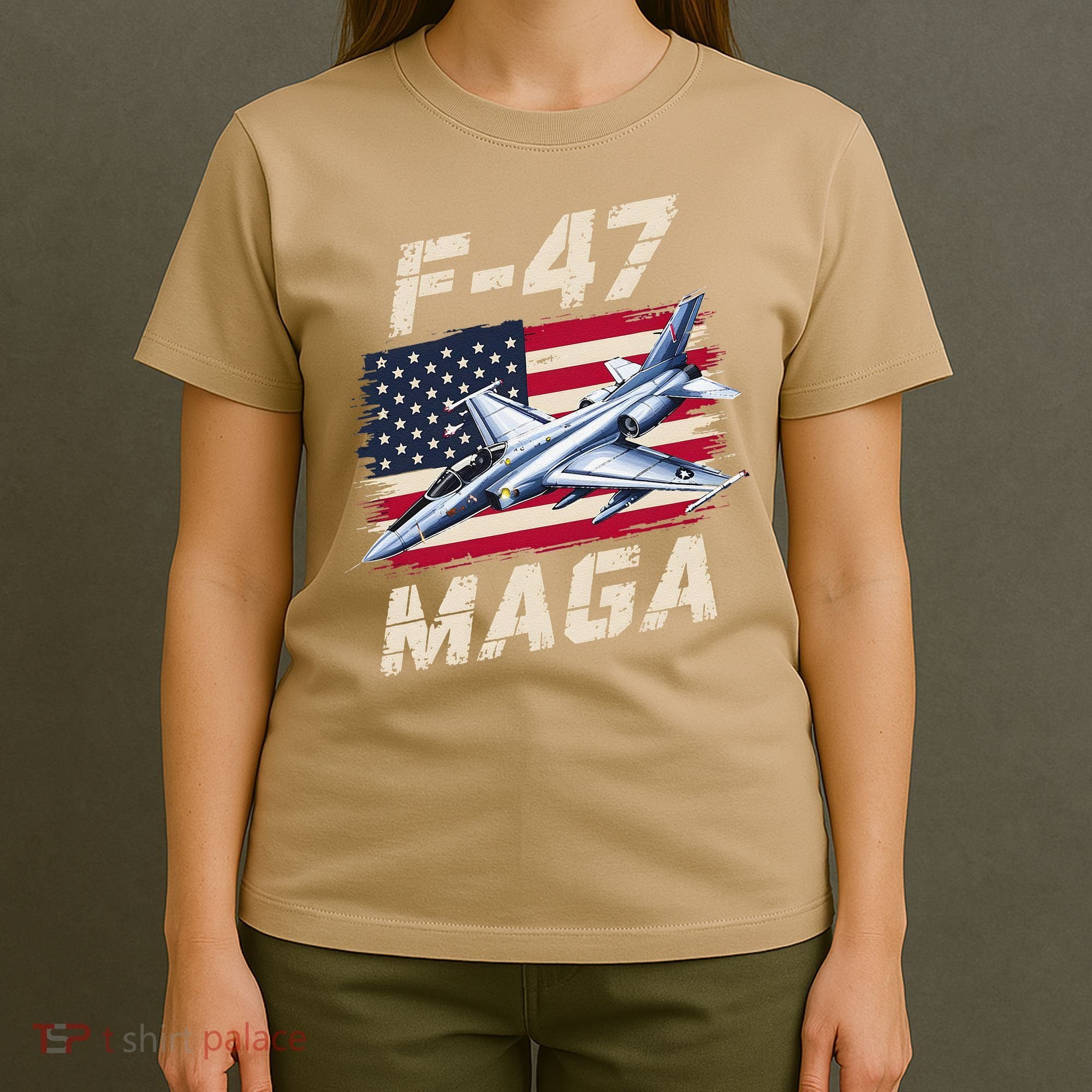 F47 Jet Fighter USA Superpower Dominance Aviation Lover T-Shirt