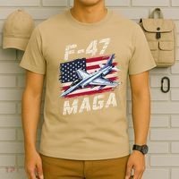 F47 Jet Fighter USA Superpower Dominance Aviation Lover T-Shirt thumb 6