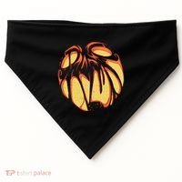 Fierce JackOLantern USA-Made Doggie Bandana thumb 0