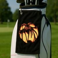 Fierce JackOLantern Golf Towel thumb 2