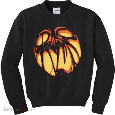 Fierce JackOLantern Kids Sweatshirt