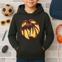 Fierce JackOLantern Kids Hoodie thumb 2