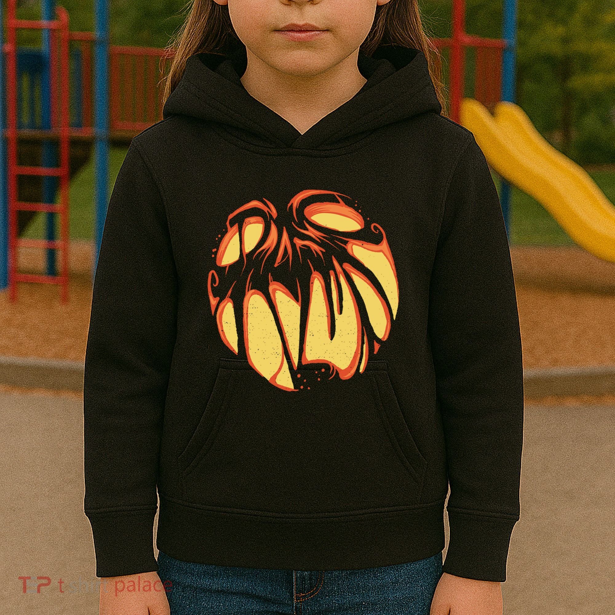 Fierce JackOLantern Kids Hoodie