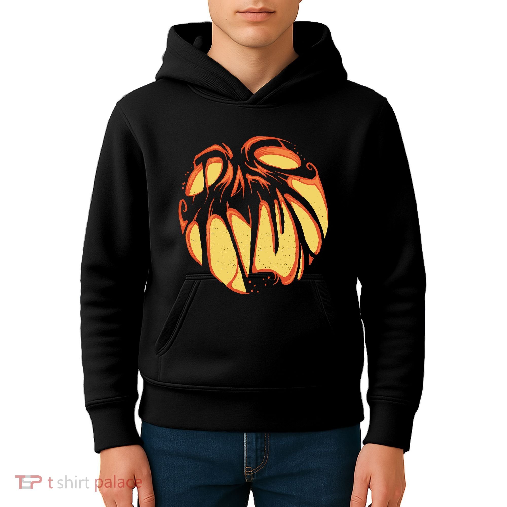 Fierce JackOLantern Kids Hoodie