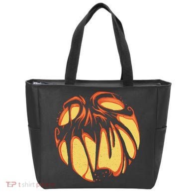 Fierce JackOLantern Tote Bag