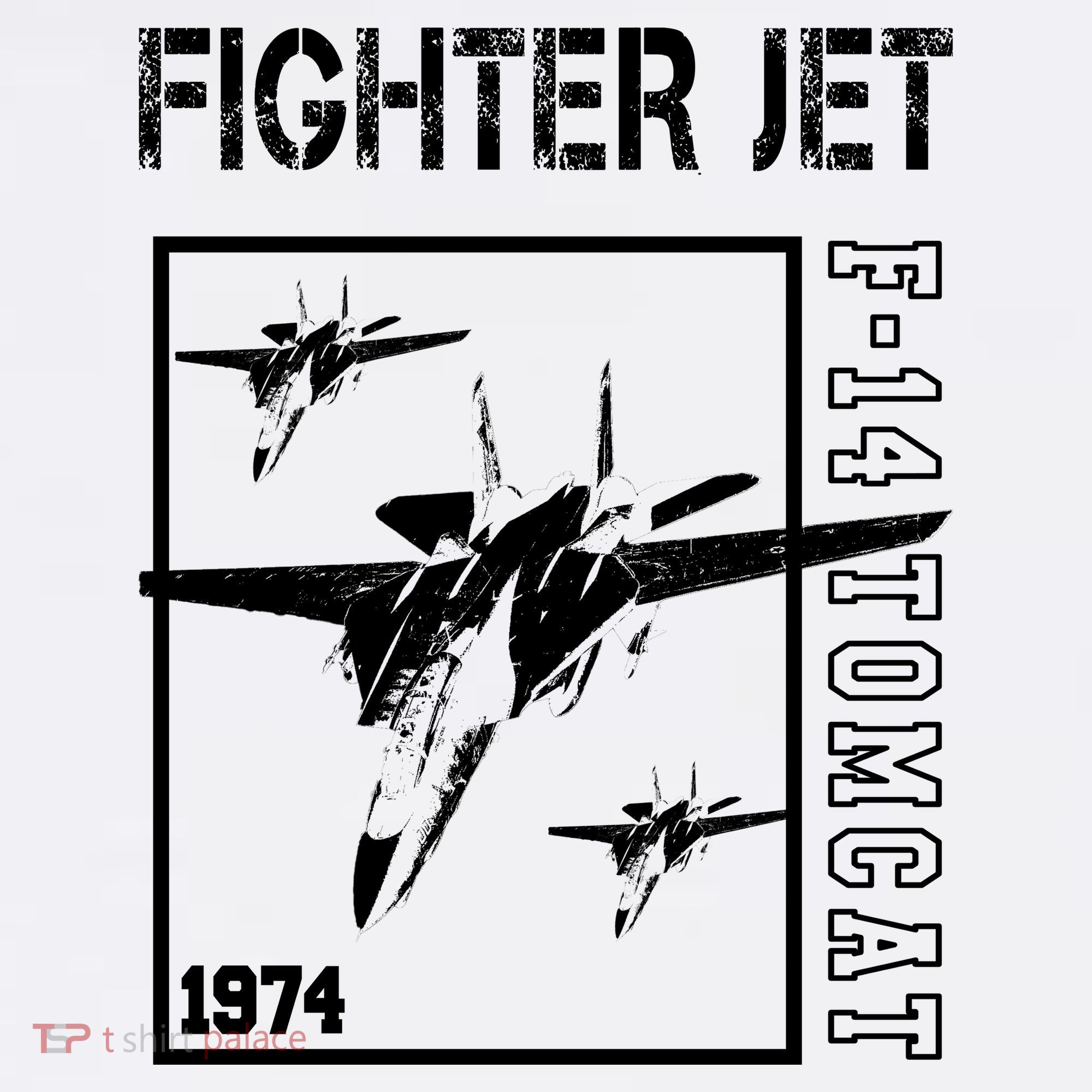 Fighter Jet F14 Tomcat Button