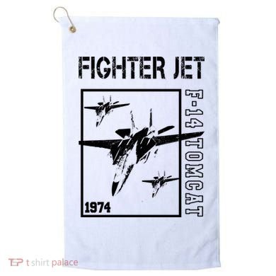 Fighter Jet F14 Tomcat Golf Towel