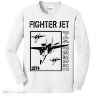 Fighter Jet F14 Tomcat Kids Long Sleeve Shirt thumb 0