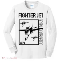 Fighter Jet F14 Tomcat Kids Long Sleeve Shirt thumb 0