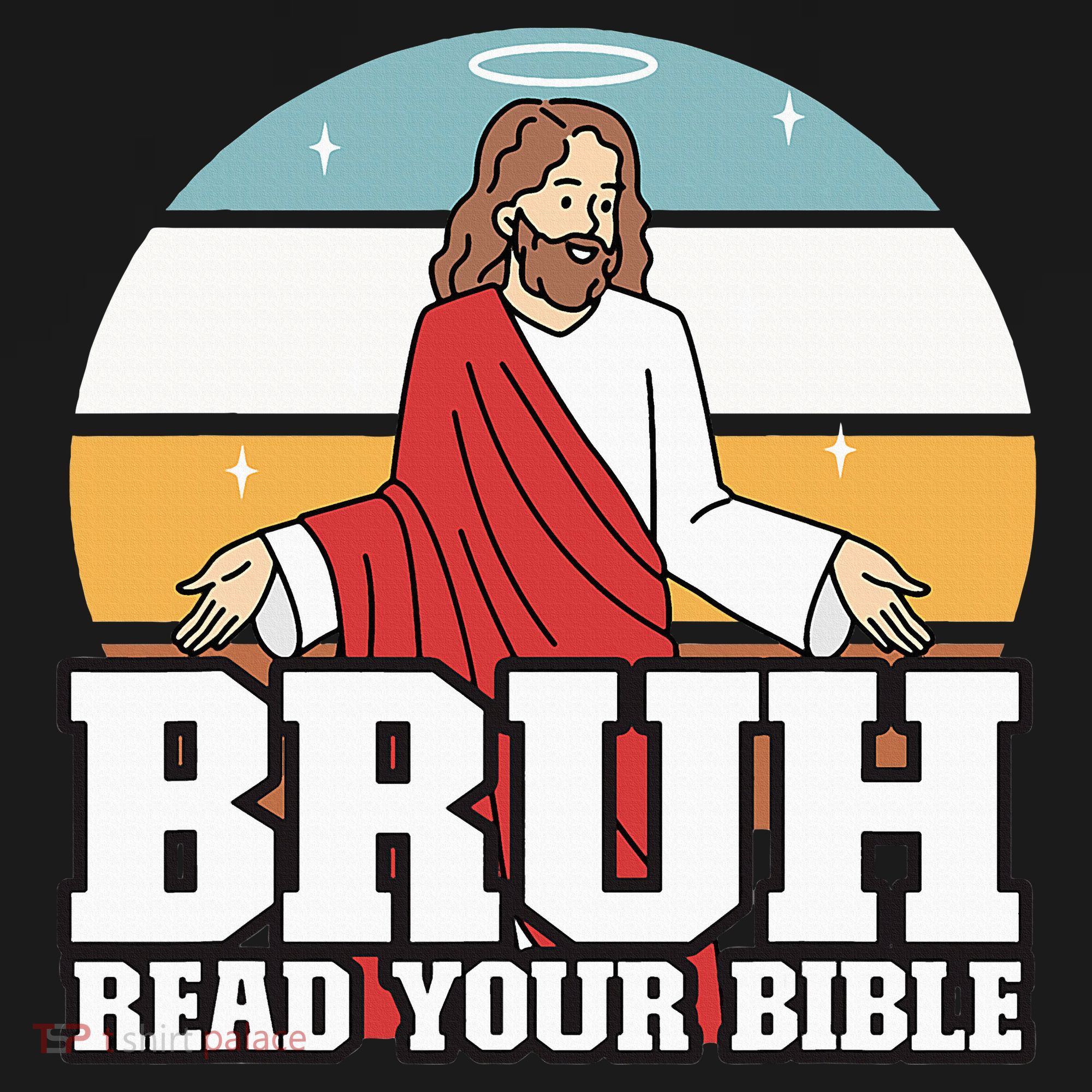 Funny Jesus Gifts Christian Bruh Read Your Bible Women's Hoodie