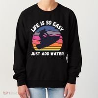 Funny Jetski Gift Jetskiing Jet Ski Accessory Cute Gift Women's Sweatshirt thumb 0