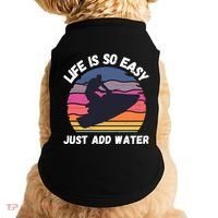 Funny Jetski Gift Jetskiing Jet Ski Accessory Cute Gift Doggie Tank thumb 0