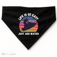 Funny Jetski Gift Jetskiing Jet Ski Accessory Cute Gift USA-Made Doggie Bandana thumb 0