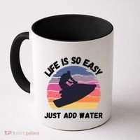 Funny Jetski Gift Jetskiing Jet Ski Accessory Cute Gift Coffee Mug thumb 0