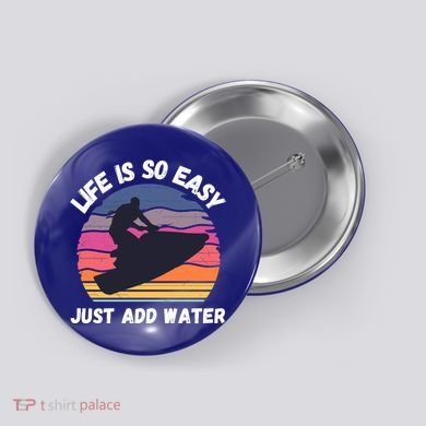 Funny Jetski Gift Jetskiing Jet Ski Accessory Cute Gift Button