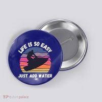 Funny Jetski Gift Jetskiing Jet Ski Accessory Cute Gift Button thumb 0