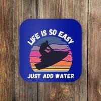 Funny Jetski Gift Jetskiing Jet Ski Accessory Cute Gift Coaster thumb 0