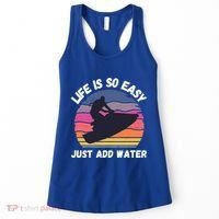 Funny Jetski Gift Jetskiing Jet Ski Accessory Cute Gift Women's Tank Top thumb 0
