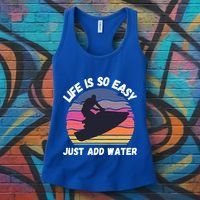 Funny Jetski Gift Jetskiing Jet Ski Accessory Cute Gift Women's Tank Top thumb 3