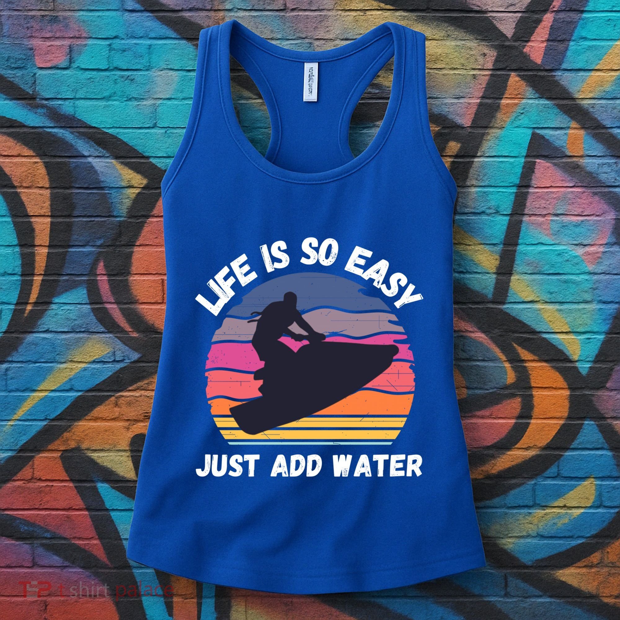 Funny Jetski Gift Jetskiing Jet Ski Accessory Cute Gift Women's Tank Top