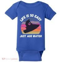 Funny Jetski Gift Jetskiing Jet Ski Accessory Cute Gift Baby Bodysuit thumb 0
