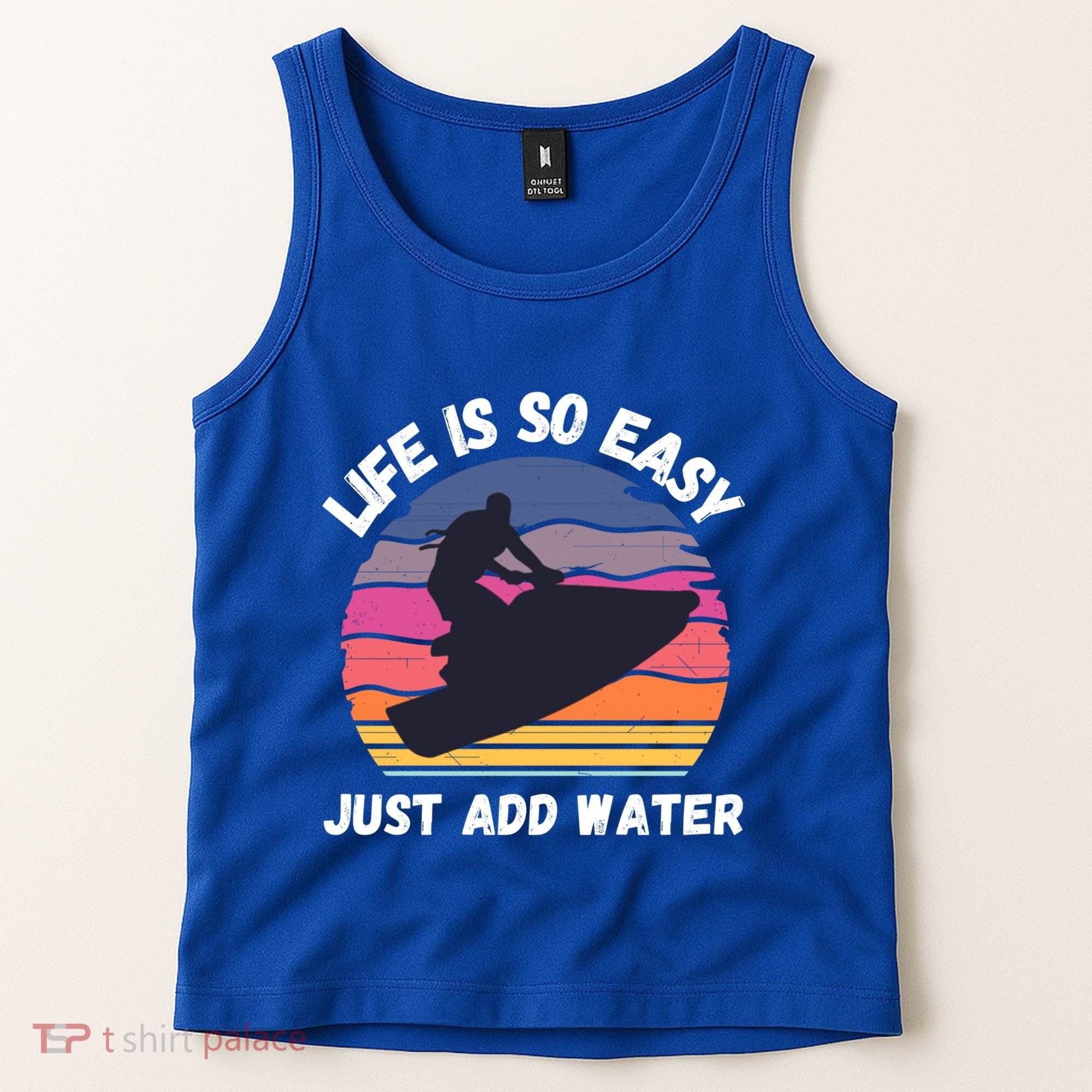Funny Jetski Gift Jetskiing Jet Ski Accessory Cute Gift Tank Top