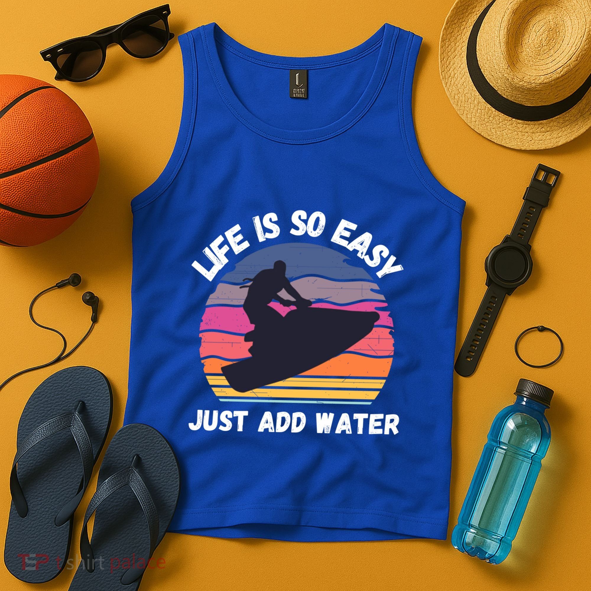 Funny Jetski Gift Jetskiing Jet Ski Accessory Cute Gift Tank Top