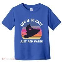 Funny Jetski Gift Jetskiing Jet Ski Accessory Cute Gift Toddler T-Shirt thumb 0