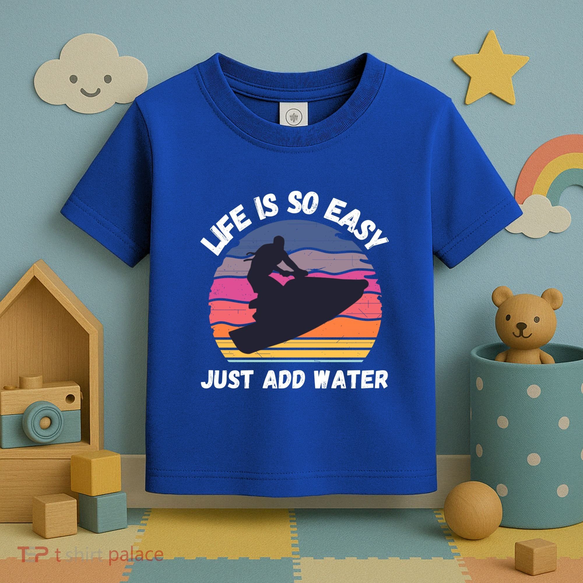 Funny Jetski Gift Jetskiing Jet Ski Accessory Cute Gift Toddler T-Shirt