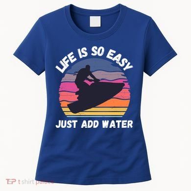 Funny Jetski Gift Jetskiing Jet Ski Accessory Cute Gift Women's T-Shirt