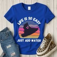 Funny Jetski Gift Jetskiing Jet Ski Accessory Cute Gift Women's T-Shirt thumb 3