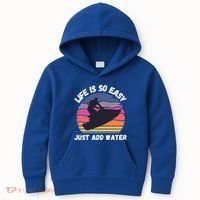 Funny Jetski Gift Jetskiing Jet Ski Accessory Cute Gift Kids Hoodie thumb 0