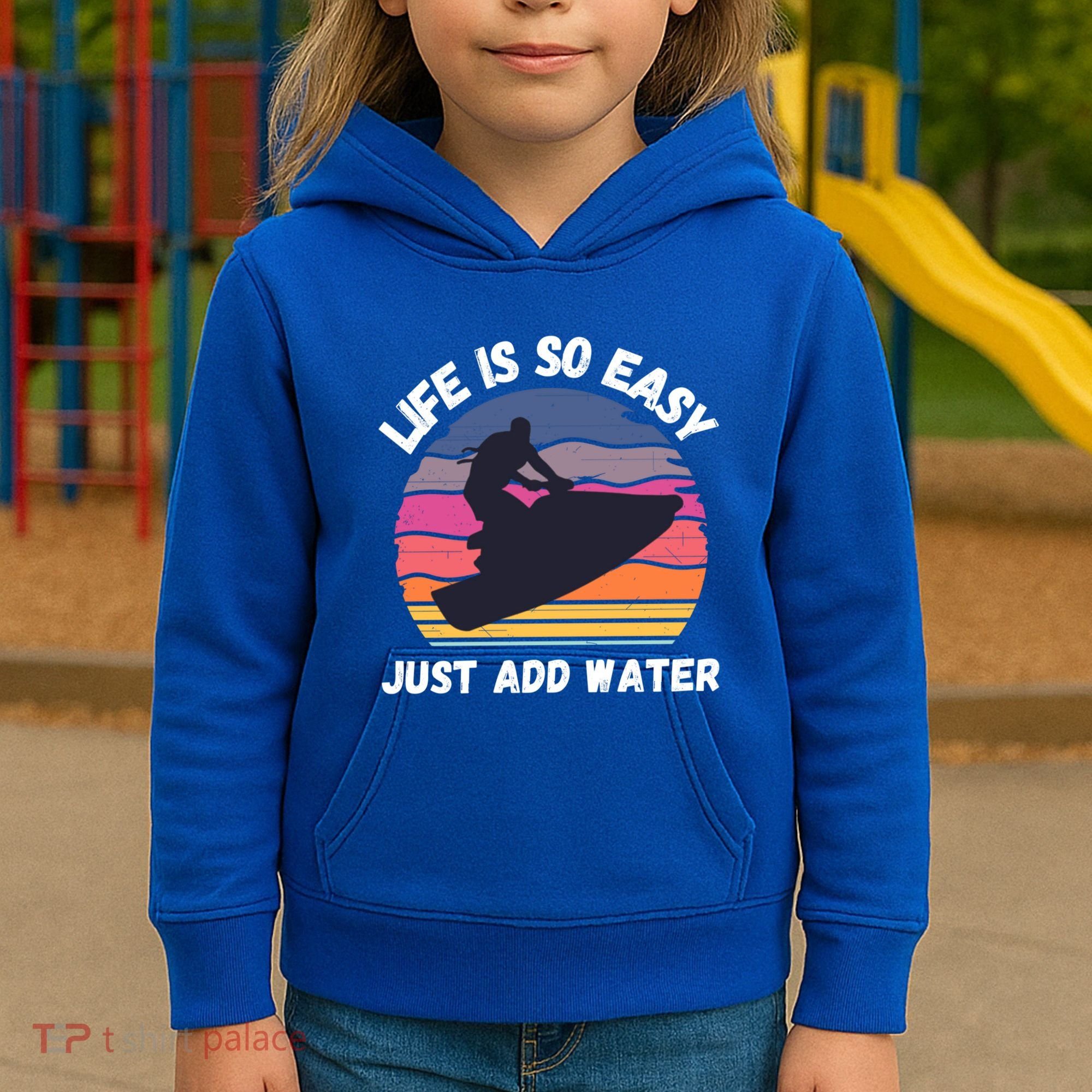 Funny Jetski Gift Jetskiing Jet Ski Accessory Cute Gift Kids Hoodie