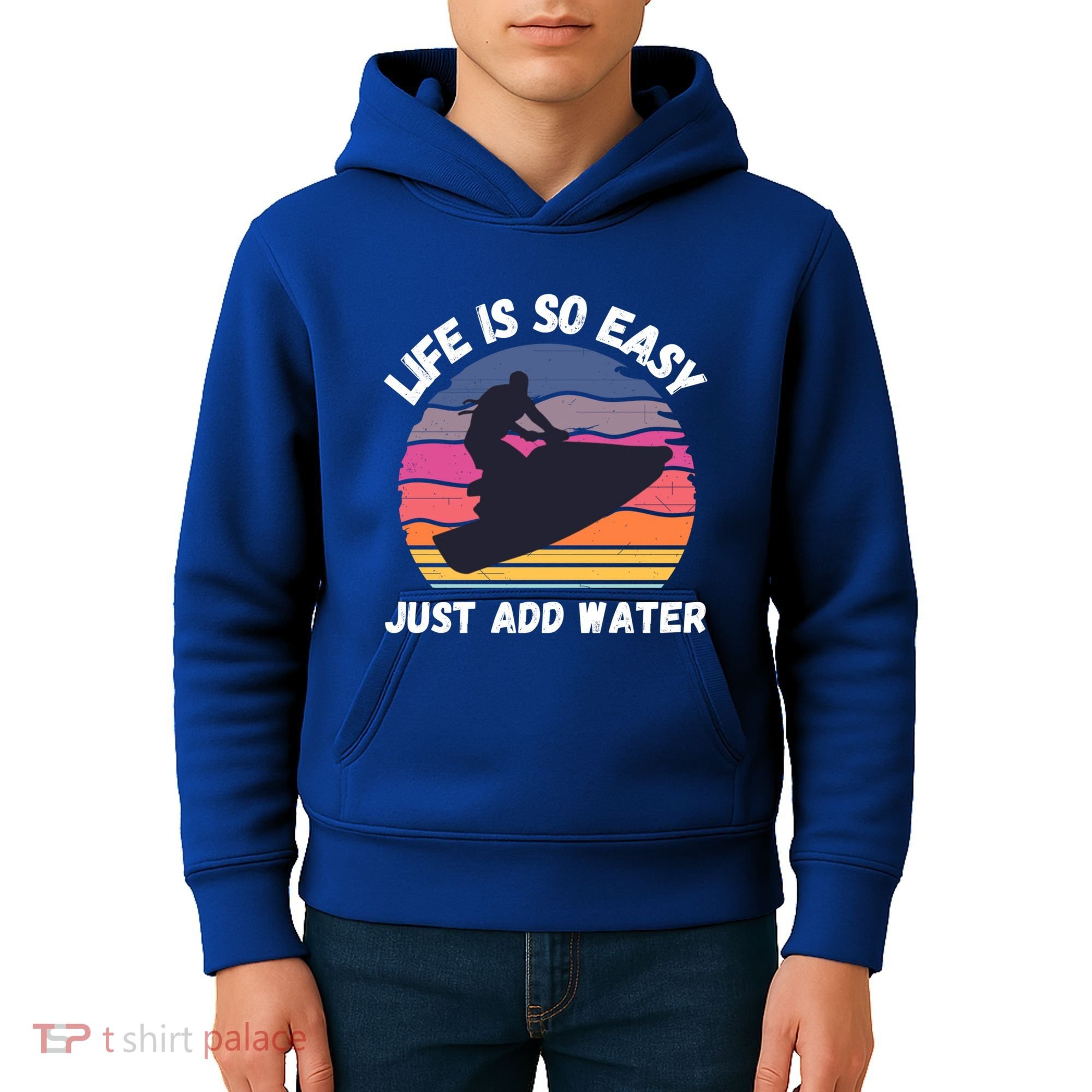 Funny Jetski Gift Jetskiing Jet Ski Accessory Cute Gift Kids Hoodie
