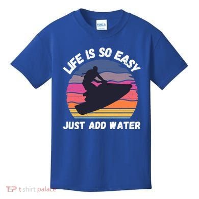Funny Jetski Gift Jetskiing Jet Ski Accessory Cute Gift Kids T-Shirt