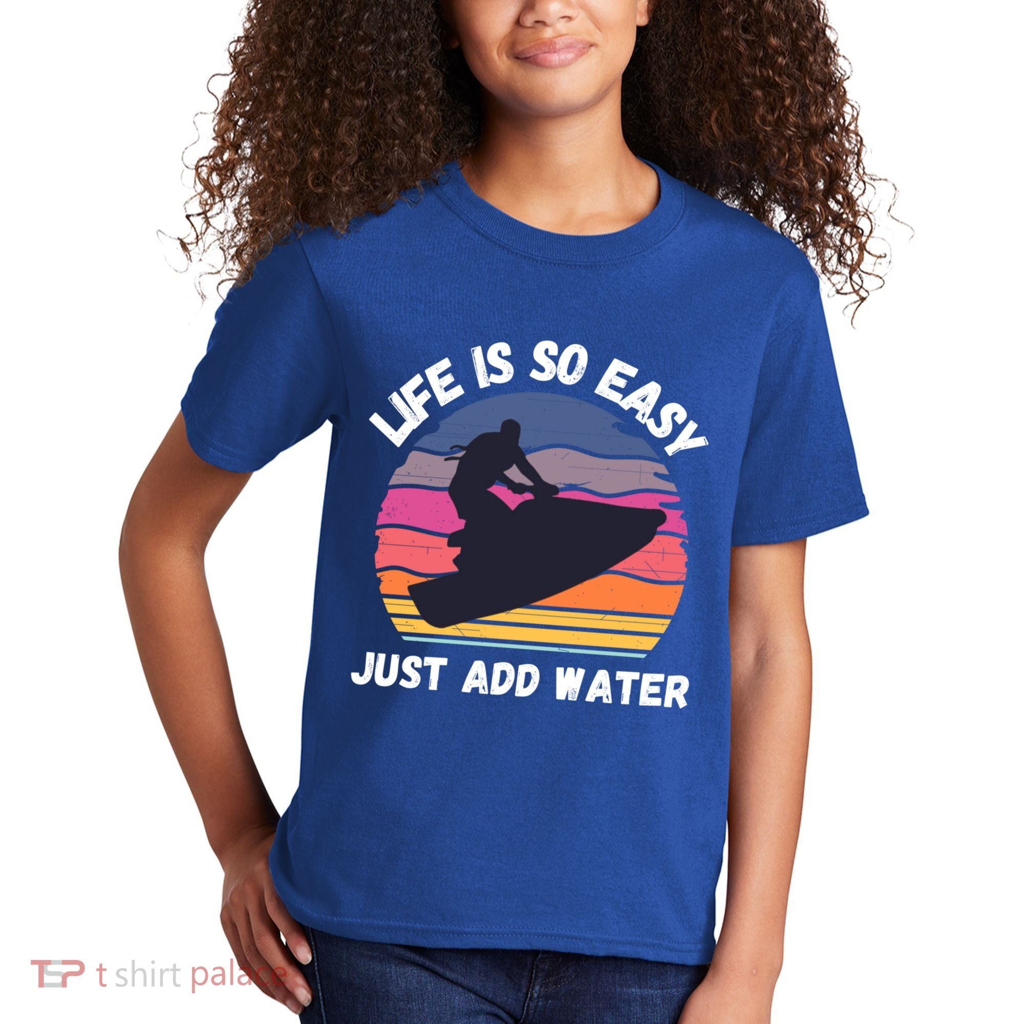 Funny Jetski Gift Jetskiing Jet Ski Accessory Cute Gift Kids T-Shirt